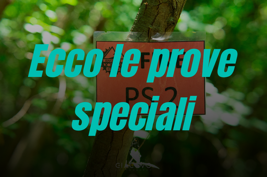 Ecco le 4 prove speciali