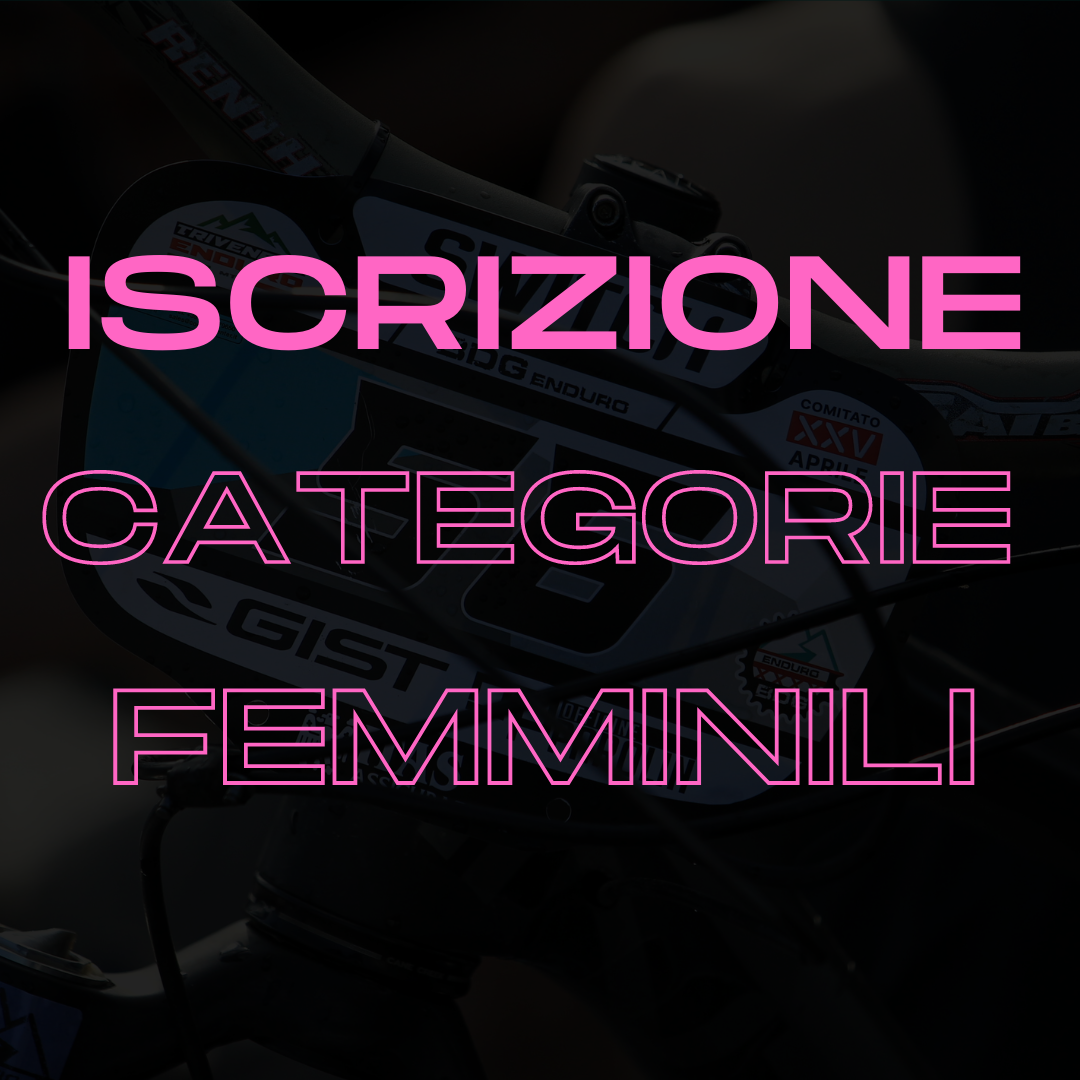 Iscrizione DONNE